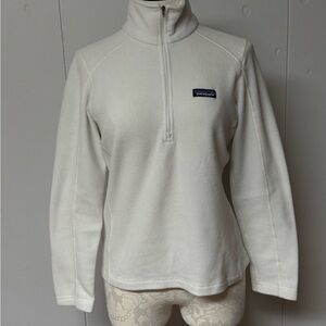 Patagonia Ivory Half-Zip Fleece